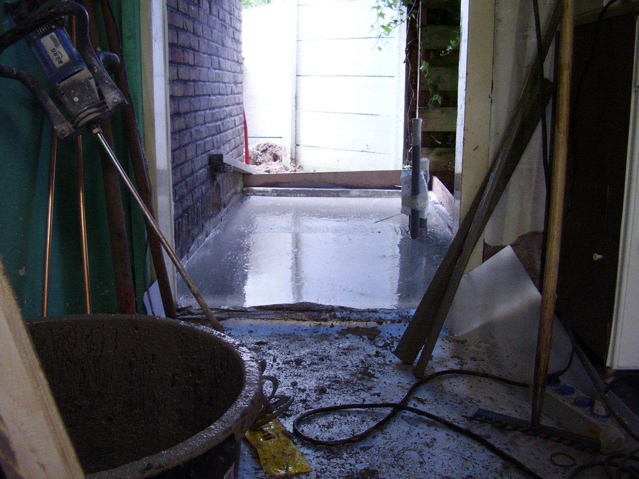 Keuken aanbouw in tuindorp